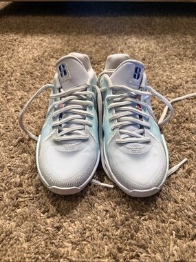 Kids Light Blue Sneakers - Youth Athletic Shoes